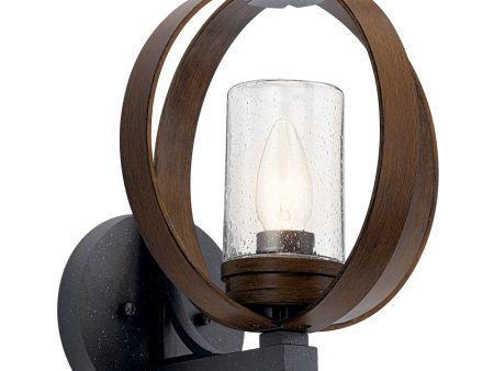 Kichler Grand Bank Medium Outdoor Wall Light For Cheap