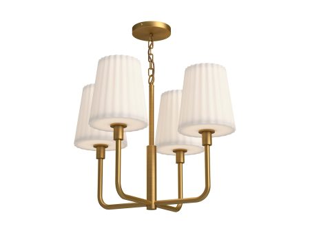 Alora Mood Plisse 23 Inch Chandelier on Sale