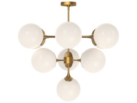 Alora Mood Nouveau 35 Inch Chandelier Online Sale