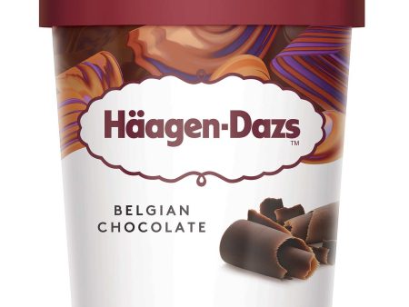 Haagen-Dazs Belgian Chocolate Ice Cream 473ml Discount