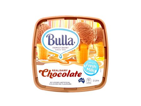 Bulla Really Dairy Chocolate Ice Cream 2L Hot on Sale