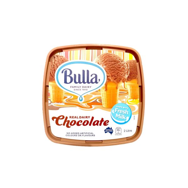 Bulla Really Dairy Chocolate Ice Cream 2L Hot on Sale