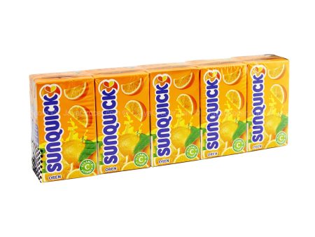 Sunquick Ready-to-Drink Orange Juice Drink 125ml x 5 Hot on Sale