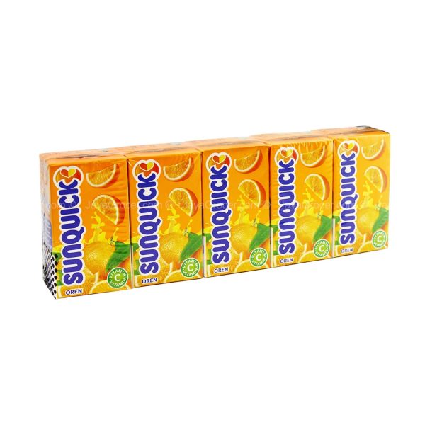 Sunquick Ready-to-Drink Orange Juice Drink 125ml x 5 Hot on Sale