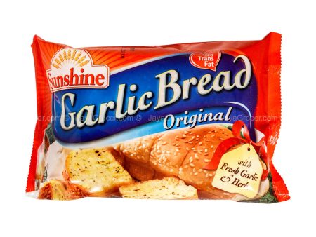 Sunshine Garlic Bread Original Flavour with Fresh Garlic and Herbs 270g For Sale