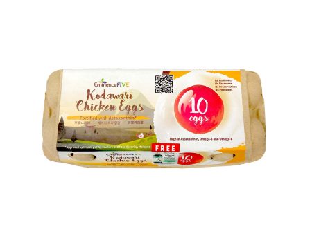 Kodawari Chicken Eggs (Fortified Astaxanthin) 1pack on Sale