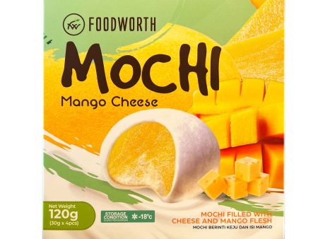 Foodworth Mango Cheese Mochi 120g For Sale