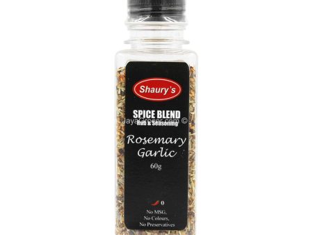 Shaurys Rosemary Garlic Seasoning 60g Online now