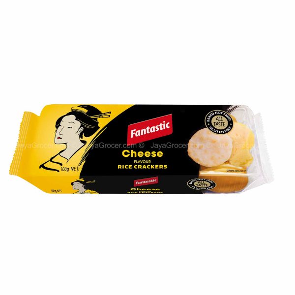 Fantastic Cheese Flavour Rice Crackers 100g Sale