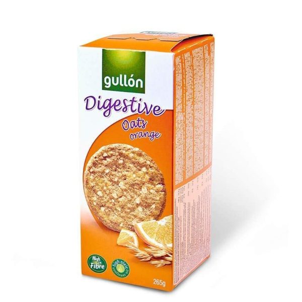 Gullon Digestive Oat Orange 265g Hot on Sale