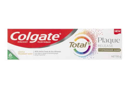 Colgate Total Plaque Release Gentle Fragrant Mint 95g Sale