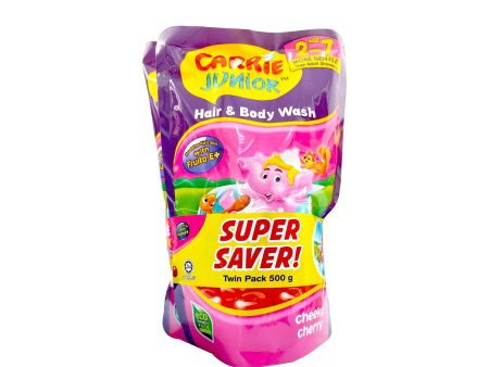 Carrie Junior Hair Body Cheeky Cherry Twin Refill 500g For Cheap