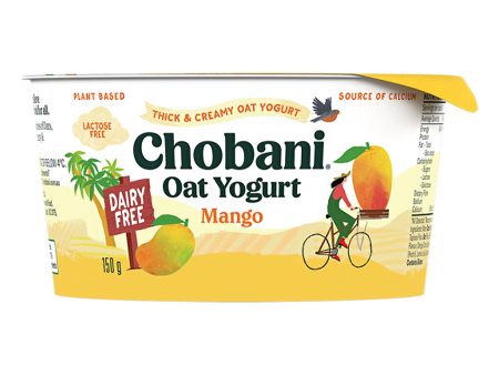 Chobani Oat Yogurt Mango Flavour 150g Fashion