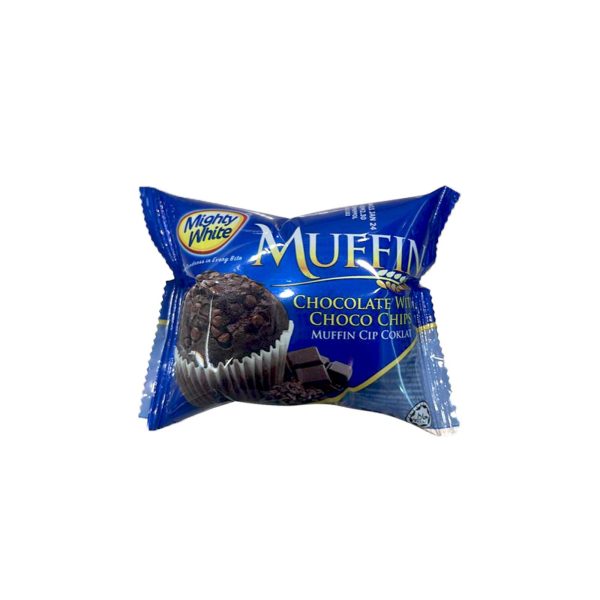 Mighty White 1 Muffin Choco Chips 70g Fashion