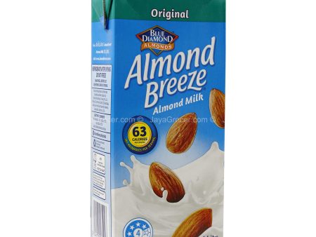 ALMOND BREEZE ORI ALMOND UHT MILK 1LIT Discount