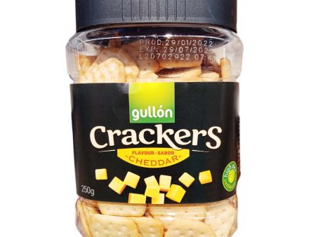 Gullon Mini Cheddar Crackers 250g Supply