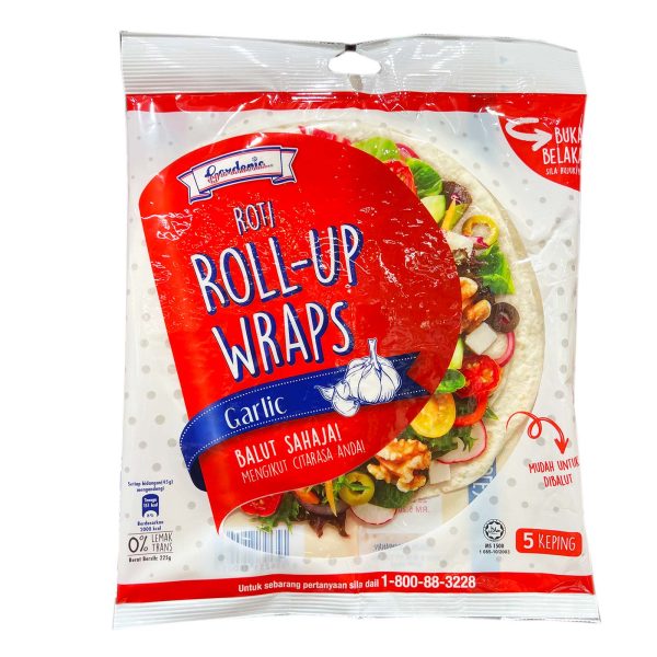 Gardenia Roll-Up Garlic Wraps 1pack Sale