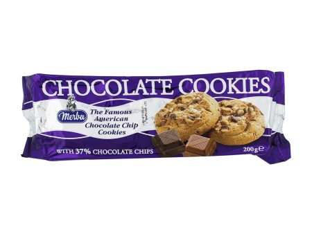 Merba The Famous American Chocolate Chip Cookies 200g Online Hot Sale