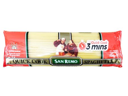 San Remo Quick Cook Spaghetti 500g Cheap