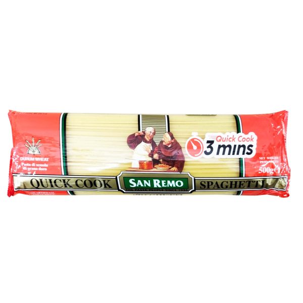 San Remo Quick Cook Spaghetti 500g Cheap