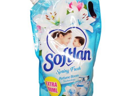 Softlan Spring Fresh Fabric Softener Refill 1.4L For Discount