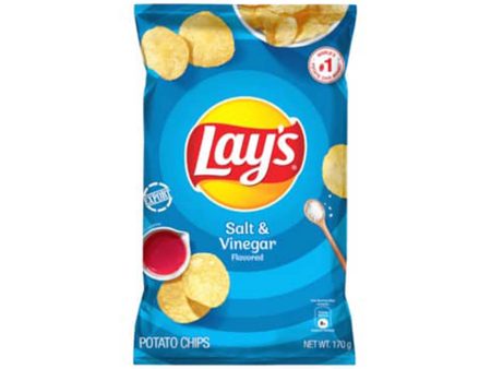 Lays Salt And Vinegar Potato Chips 170g Online Hot Sale