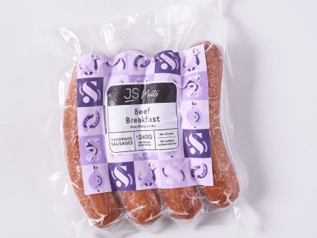 Beef Breakfast Sausage 4pcs pack Cheap