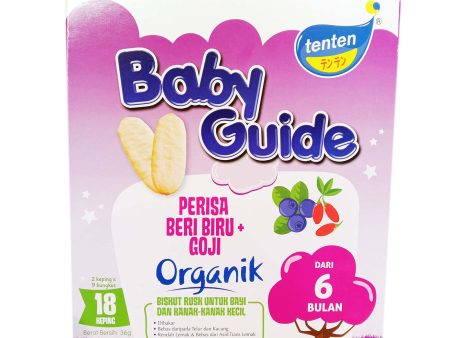 TENTEN BABY GUIDE R RUSK 36G BERRY GOJI For Discount