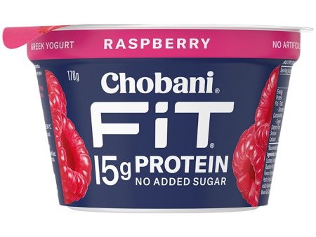 Chobani Fit Raspberry Yogurt 170g For Discount