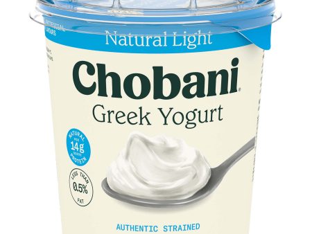 Chobani Natural Light Greek Yogurt 907g Supply