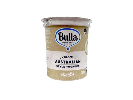 Bulla Australian Style Yogurt Vanilla 160g Online now