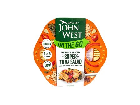 John West On The Go Harissa Spiced Super Tuna Salad 220g Online