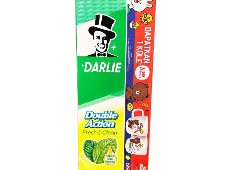 Darlie Double Action Toothpaste 225g x 2 For Cheap