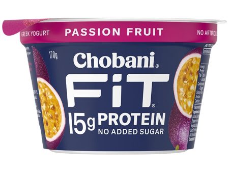 Chobani Fit Passion Fruit Yogurt 170g For Sale