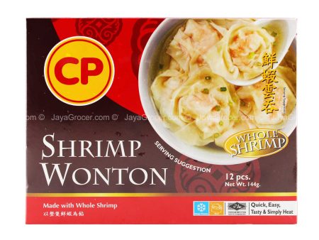 CP Ready-to-Eat Raw Shrimp Wonton 154g For Discount