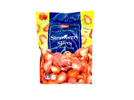 Coles Frozen Fruit Sliced Strawberry 500g Online Sale