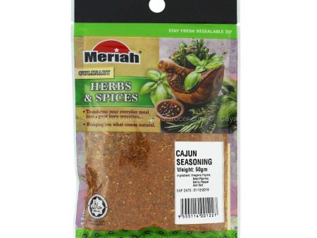 Meriah Cajun Seasoning 50g For Sale