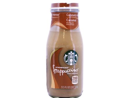 Starbucks Bottled Caramel Frappuccino Chilled Coffee Drink 281ml Cheap