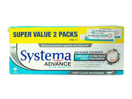 Systema Advance Extra Gum Protection Toothpaste 130g x 2 Online Sale