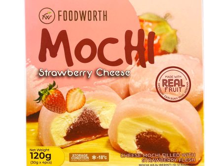 Foodworth Strawberry Cheese Mochi 120g Discount