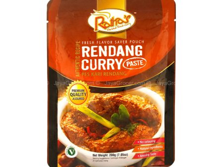 Ratha s rendang curry paste 200g *1 Cheap