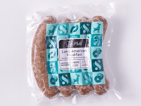 American Lamb Breakfast Sausage 4pcs pack on Sale