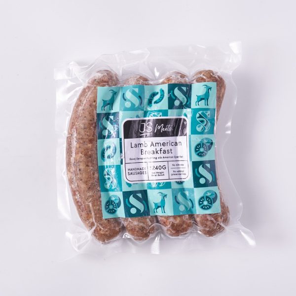 American Lamb Breakfast Sausage 4pcs pack on Sale