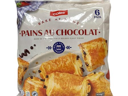 Coles Frozen Pain AU Chocolate 6 pack 420g on Sale