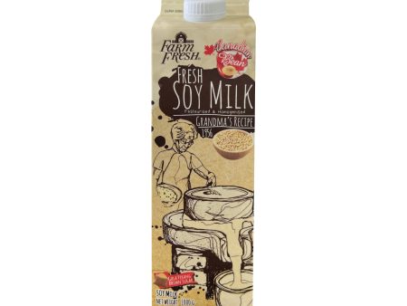 Farm Fresh Soy Milk Original 1L Supply