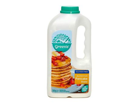 Greens Gluten Free Butter Milk Pancake Shake 300g Hot on Sale