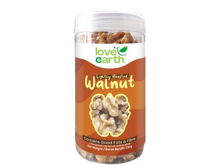 Love Earth Natural Roasted Walnut 230g Hot on Sale