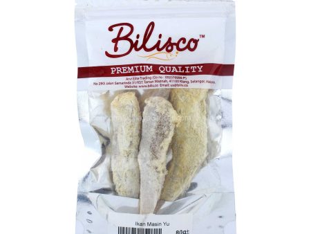 Bilisco Salted Yu Fish (Ikan Yu) 80g Online now